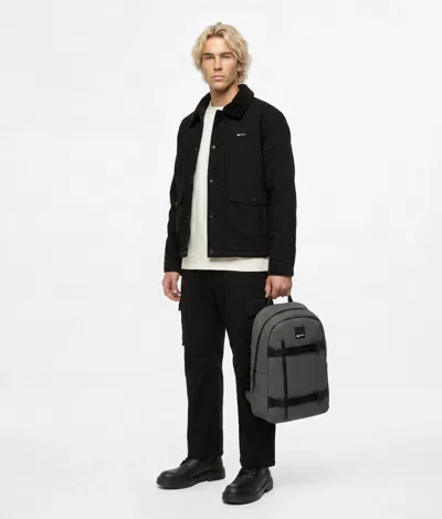 Kl Jeans Coated Technical-leather Backpack