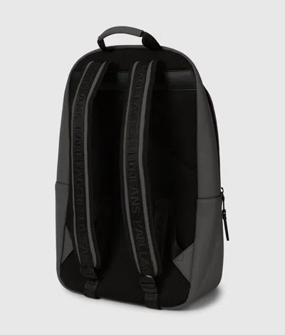 Kl Jeans Coated Technical-leather Backpack
