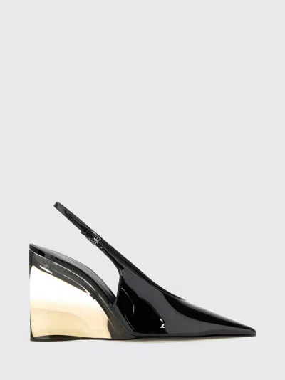 Alaïa Alaia Invisible Wedge Slingbacks 90 In Black