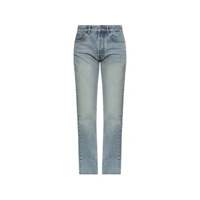 Isabel Marant Belt-loop Jeans In Blue