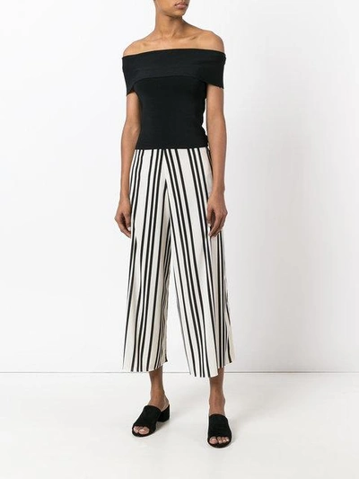 Shop Alice And Olivia Sherice Trousers In Red