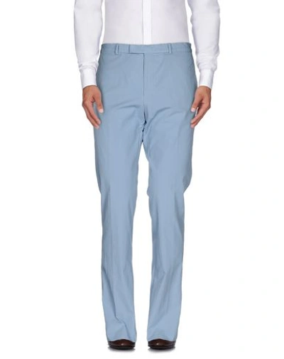 Hardy Amies Casual Pants In Sky Blue