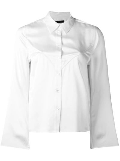 Equipment X Kate Moss Shirt In White