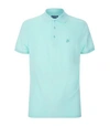 Vilebrequin Pacific Cotton-blend Terry Polo Shirt In Turquoise