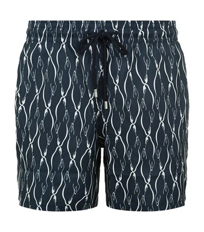 Shop Vilebrequin Printed Swim Shorts