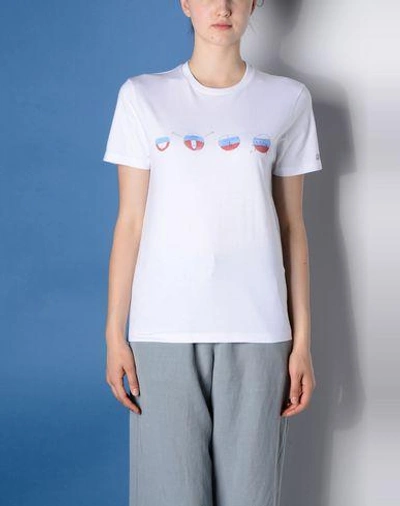 Shop Vika Gazinskaya T-shirt In White
