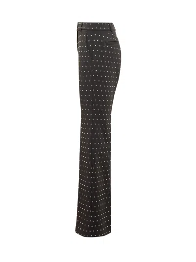 Michael Michael Kors Slim Bootcut Trousers In Black