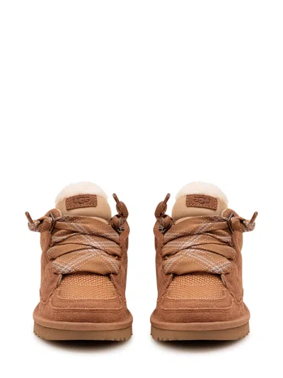 Ugg Stylish Boot-style Sneakers With Plush Lining In Multi