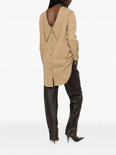 Viktor & Rolf Button-fastening Tunic In Neutral