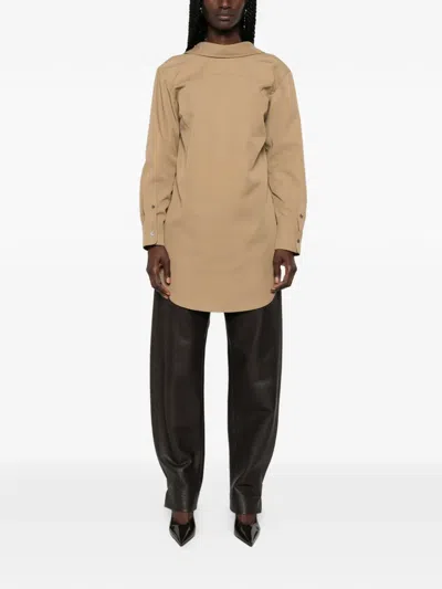Viktor & Rolf Button-fastening Tunic In Neutral