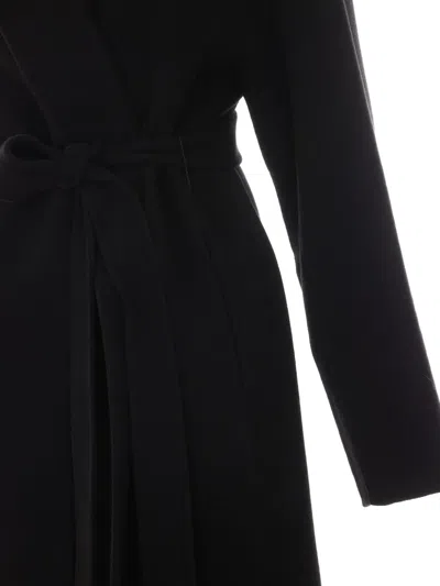 The Row Coats Black In Black