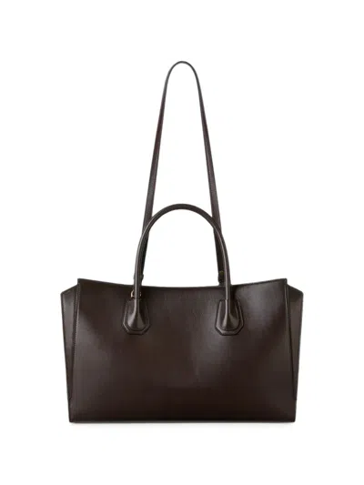 MEDIUM ANTIGONA CATCHALL BAG IN SHINY GRAINED LEATHER
