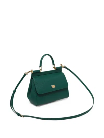 Dolce & Gabbana Medium Sicily Handbag In Red