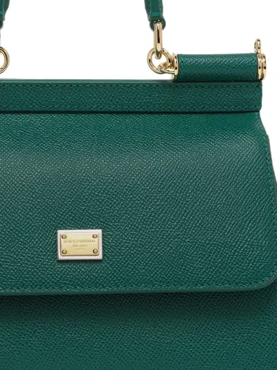 Dolce & Gabbana Medium Sicily Handbag In Red
