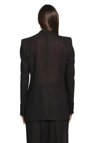Tom Ford Light Virgin Wool Double-breasted Blazer In Brown