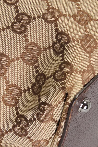 Pre-owned Gucci Eclipse Tote Bag In Black