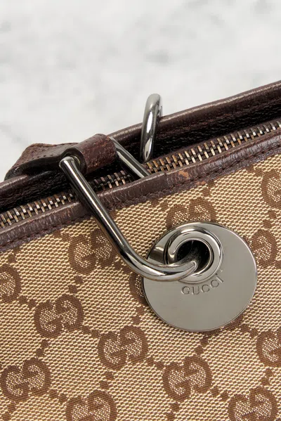 Pre-owned Gucci Eclipse Tote Bag In Black