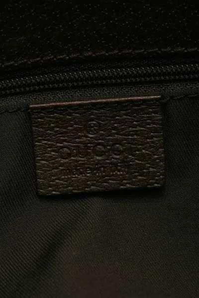 Pre-owned Gucci Eclipse Tote Bag In Brown