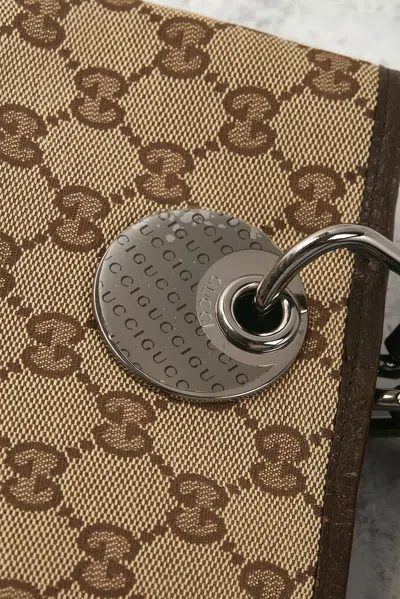Pre-owned Gucci Eclipse Tote Bag In Brown