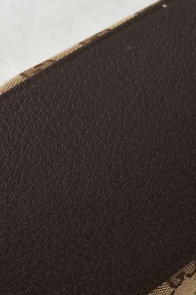 Pre-owned Gucci Eclipse Tote Bag In Brown