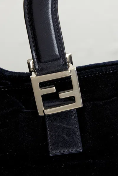 Pre-owned Fendi Handbag In Blue