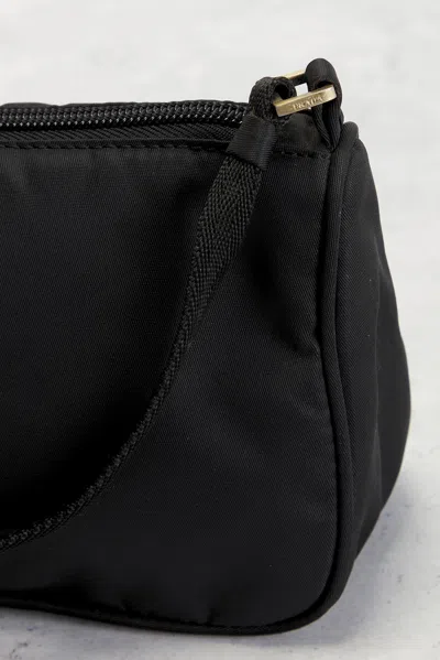 Pre-owned Prada Tessuto Pouch In Black