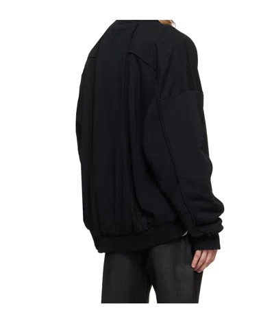 Thom Krom Black Msj 705 Bomber Jacket In Black