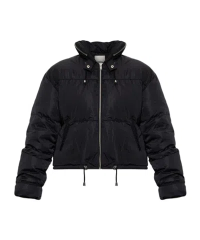 Isabel Marant Long-sleeved Down Jacket In Black