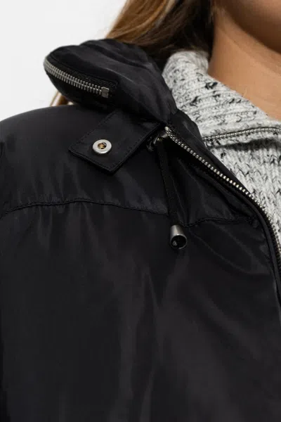 Isabel Marant Long-sleeved Down Jacket In Black