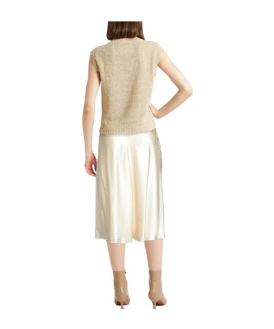 Max Mara Midi Skirts In Neutral
