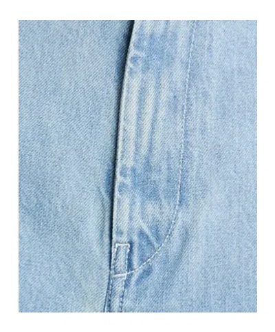 Max Mara Light-colored Loose Jeans In Blue