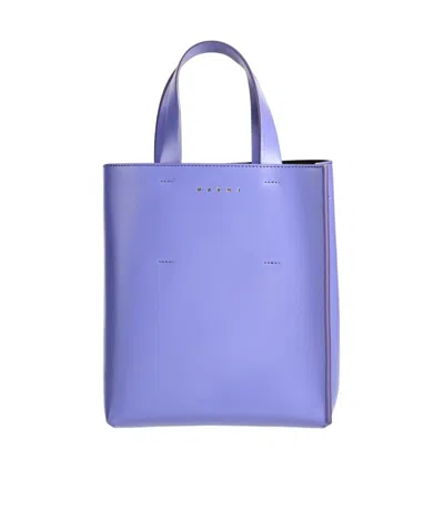 Marni Solid Color Handbags In Blue