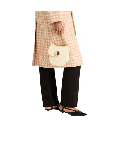 Marni Solid Color Handbags In White