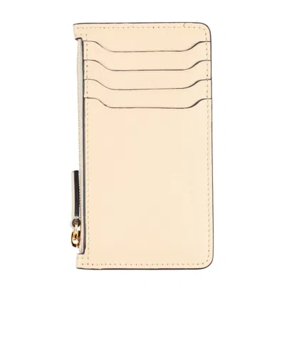 Marni Solid Color Cardholders In Nude