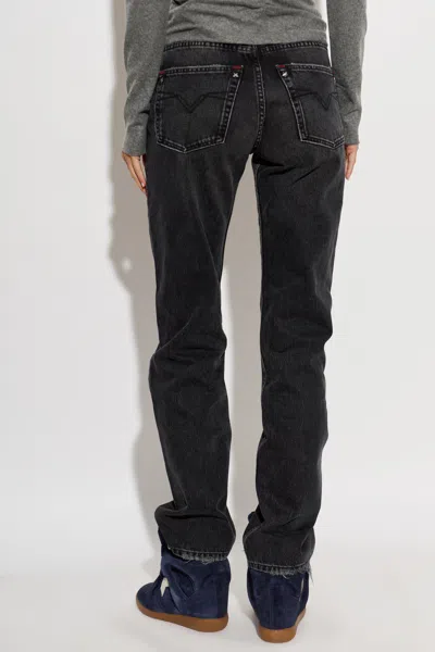 Isabel Marant Belt-loop Jeans In Black