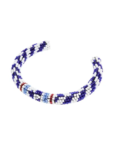 Isabel Marant Plastic Bracelets In Multi