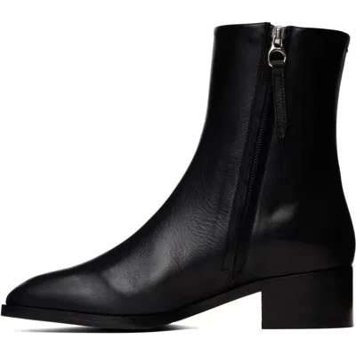 Aeyde Solid Leather Ankle Boots In Multi