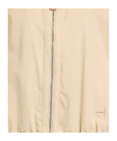 Max Mara Oversized Jacket In Neutral