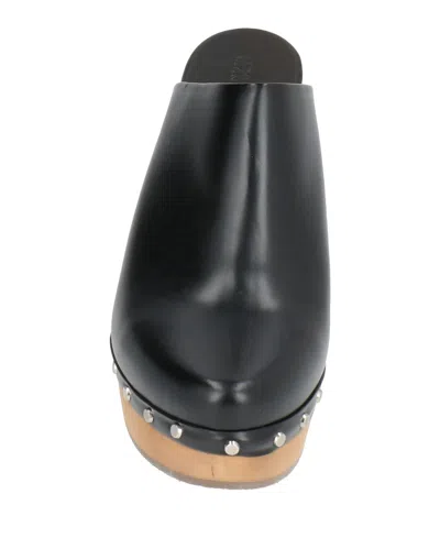 Isabel Marant 110mm Wedge-heel Leather Clogs In Multi