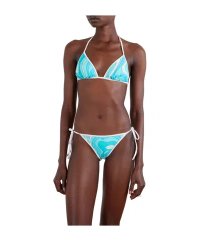 Pucci Printed Bikini Briefs In Multi