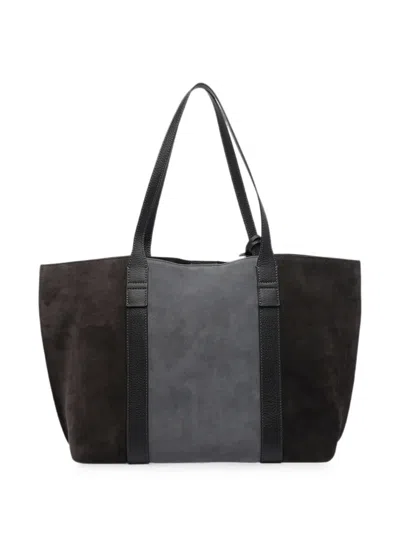 Hogan Script Shopping Bag Medium In Pink