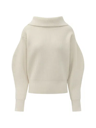 Givenchy High Neck Jumper In Neutral