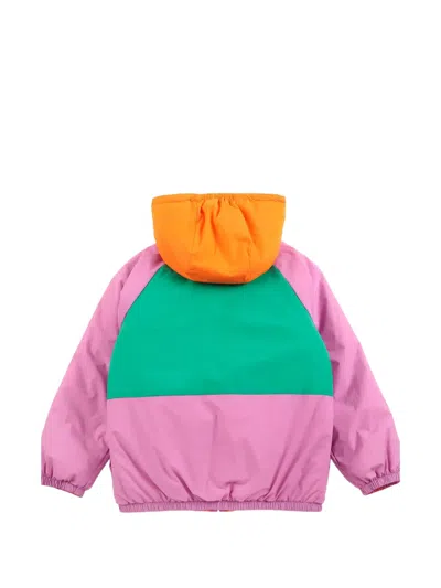 Bobo Choses Reversible Padded Jacket In Multi