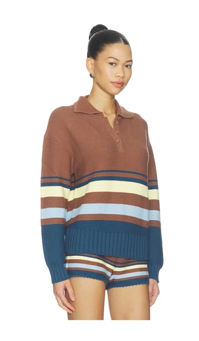 Solid & Striped The Cleo Pullover In Brown