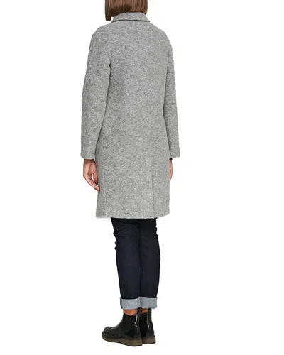 Florens Wool-blend Coat In Gray