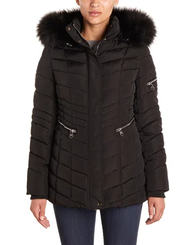 Nanette Lepore Puffer Jacket In Black