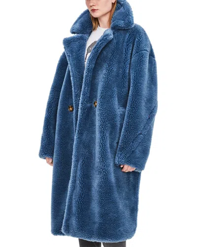 Coatme Wool Coat In Blue