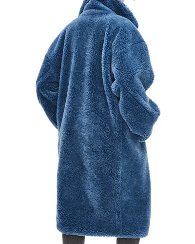 Coatme Wool Coat In Blue