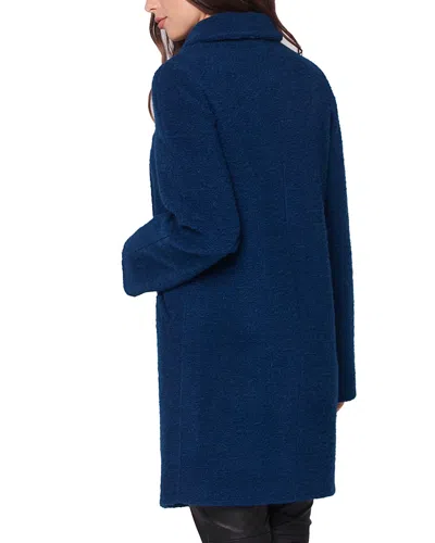 Florens Medium Wool-blend Coat In Blue