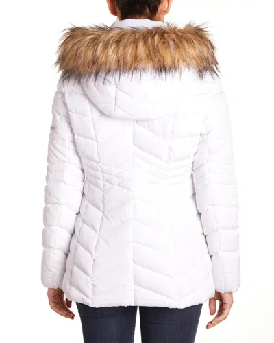 Nanette Lepore Puffer Jacket In White